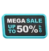 mega liquidação até 50% de desconto