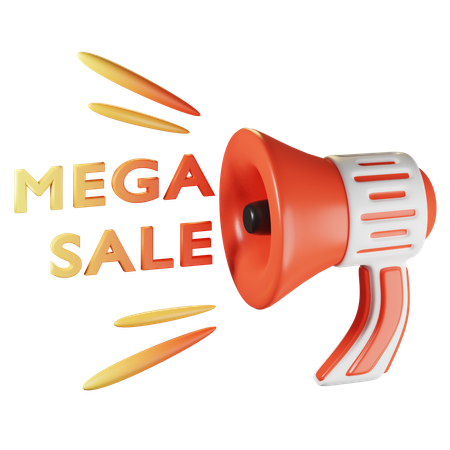 Mega Venta  3D Icon