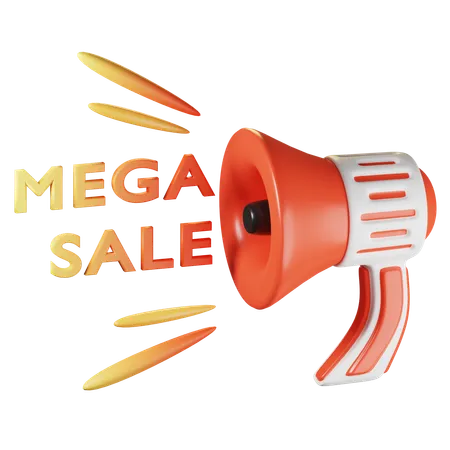 Mega Venta  3D Icon