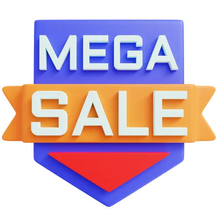 Mega Venta  3D Icon