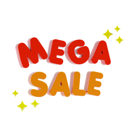 Mega Venta  3D Icon