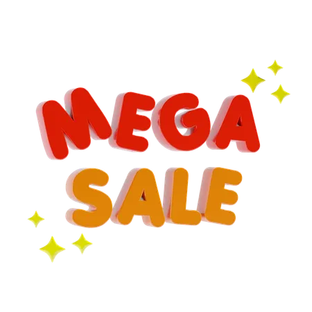 Mega Venta  3D Icon