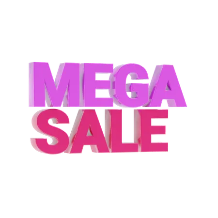 Mega Venta  3D Icon