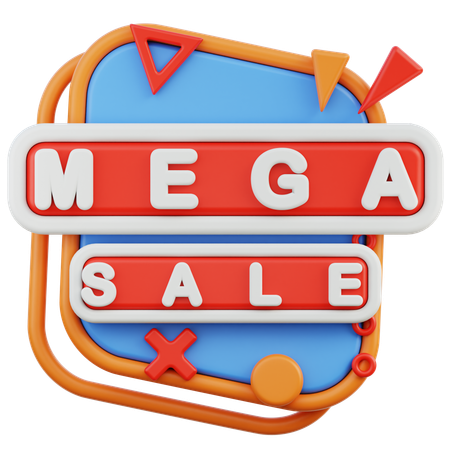 Mega Venta  3D Icon