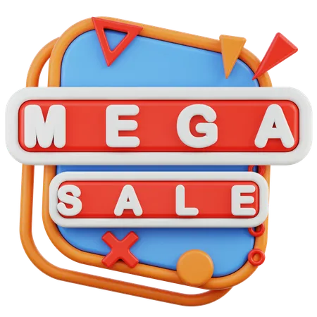 Mega Venta  3D Icon