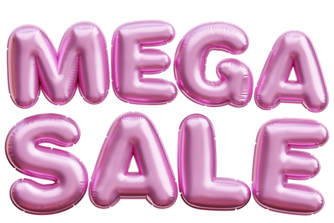 Mega Venta  3D Icon