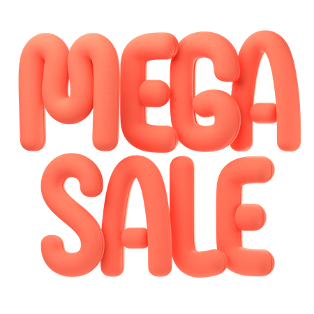 Mega Venta  3D Icon