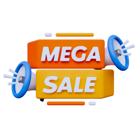 Mega Venta  3D Icon