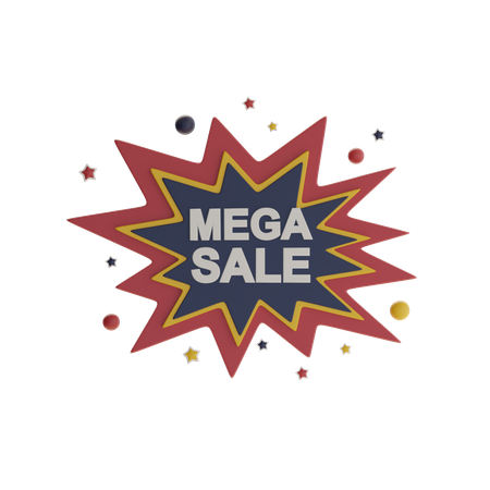 Méga vente  3D Icon