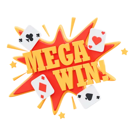 Mega Win  3D Icon