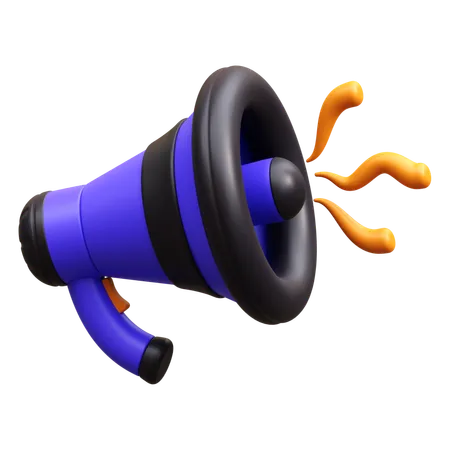 Megafone  3D Icon