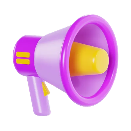 Megafone  3D Icon