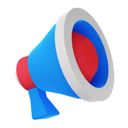 Megafone  3D Icon