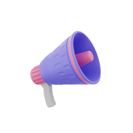 Megafone  3D Icon