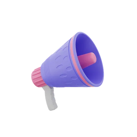 Megafone  3D Icon