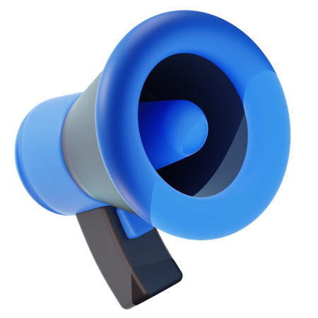 Megafone  3D Icon