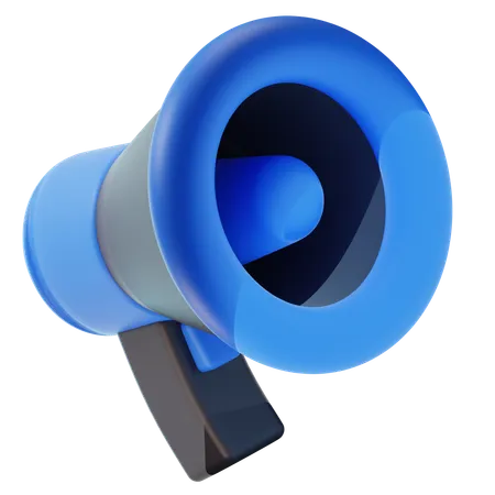 Megafone  3D Icon