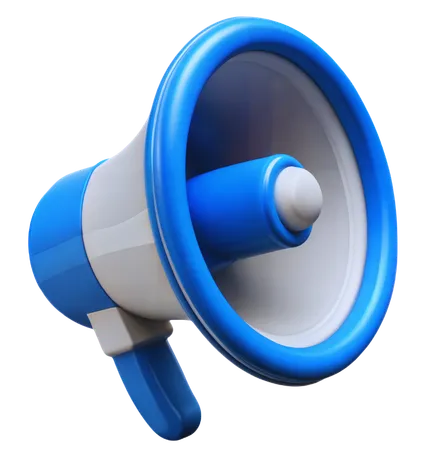 Megafone  3D Icon