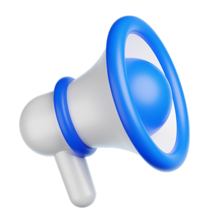 Megafone  3D Icon