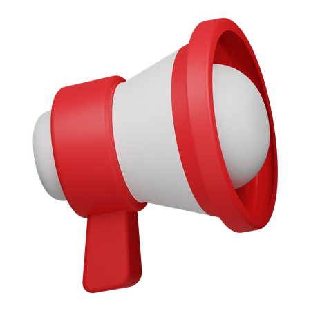 Megafone  3D Icon