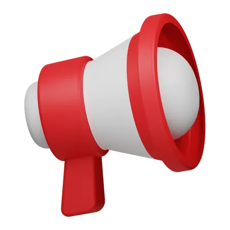 Megafone  3D Icon