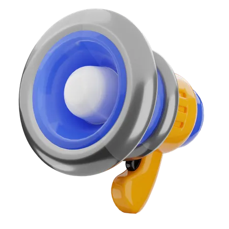 Megafone  3D Icon