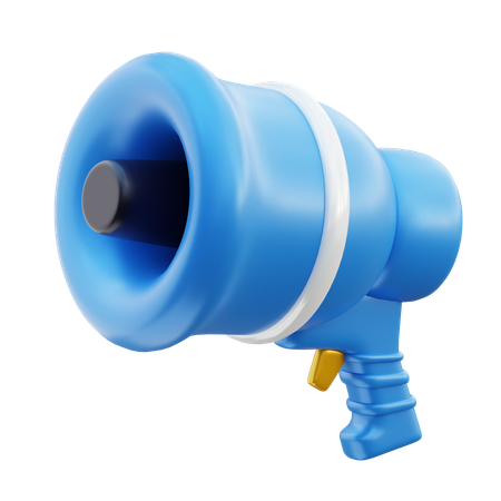 Megafone  3D Icon