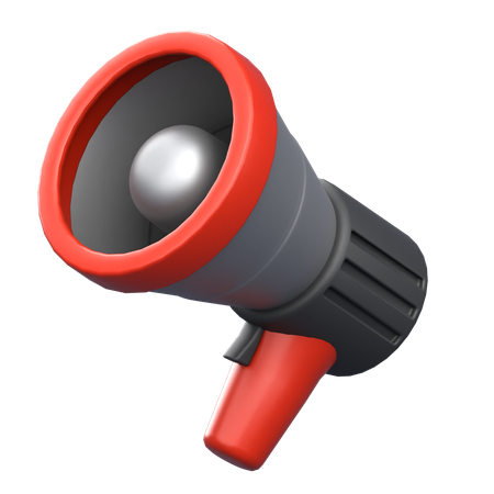 Megafone  3D Icon