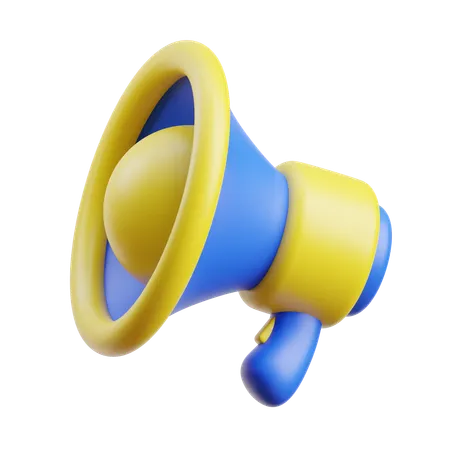 Megafone  3D Icon