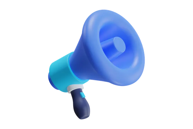 Megafone  3D Icon