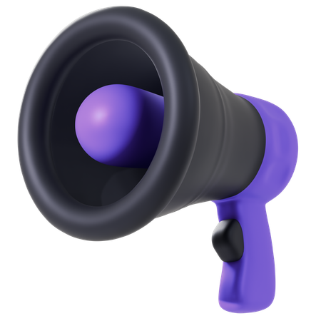 Megafone  3D Icon