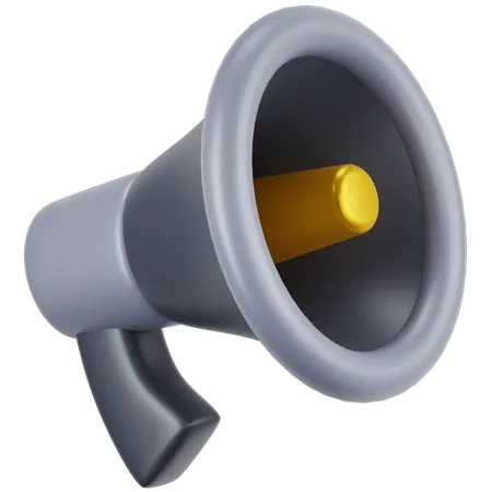 Megafone  3D Icon