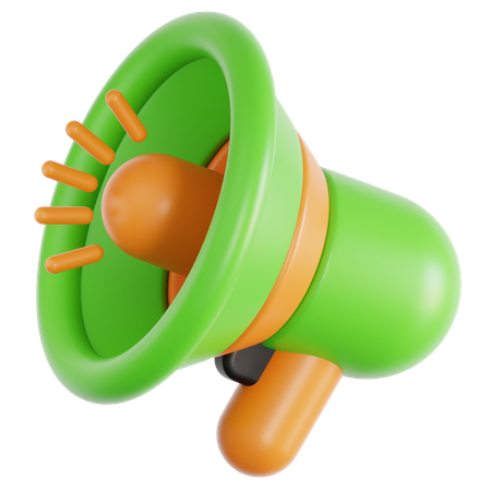 Megafone  3D Icon