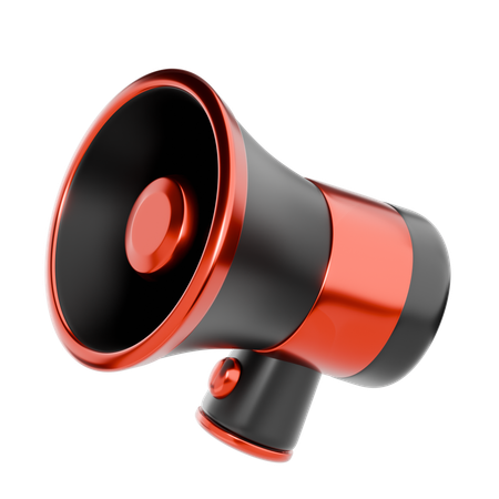 Megafone  3D Icon