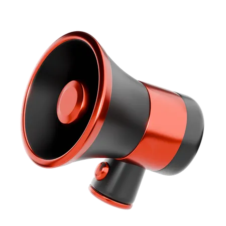 Megafone  3D Icon