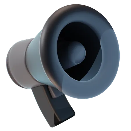 Megafone  3D Icon