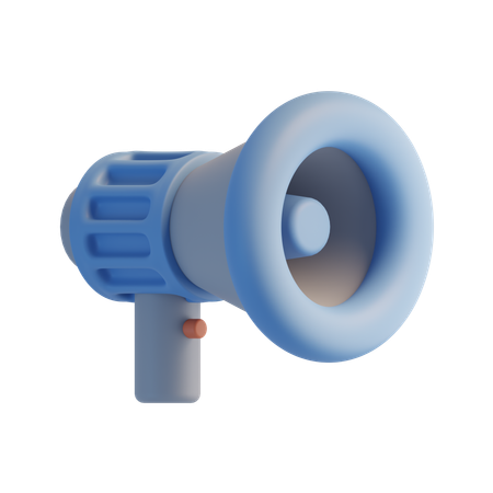 Megafone  3D Icon