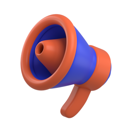 Megafone  3D Icon