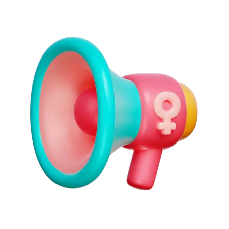 Megafone  3D Icon