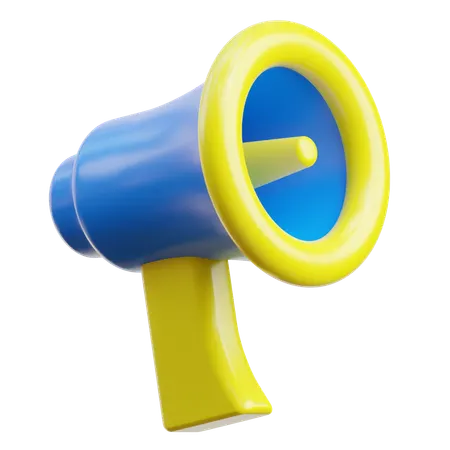 Megafone  3D Icon