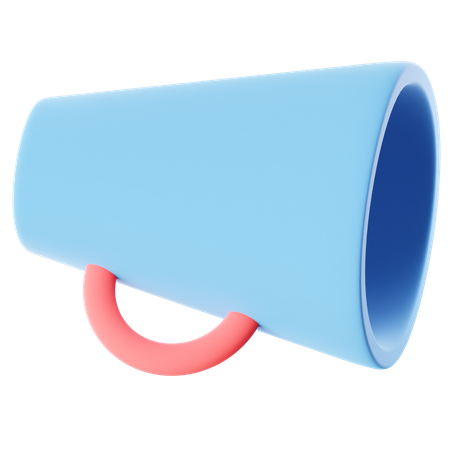 Megafone  3D Icon