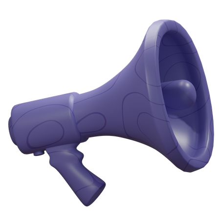 Megafone  3D Icon