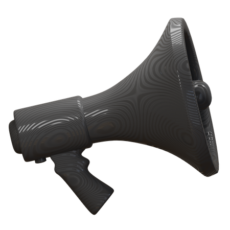 Megafone  3D Illustration