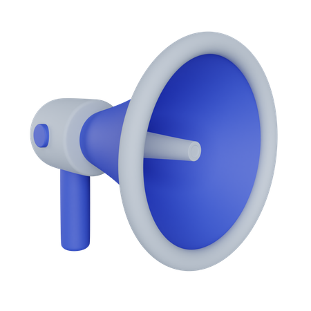 Megafone  3D Illustration