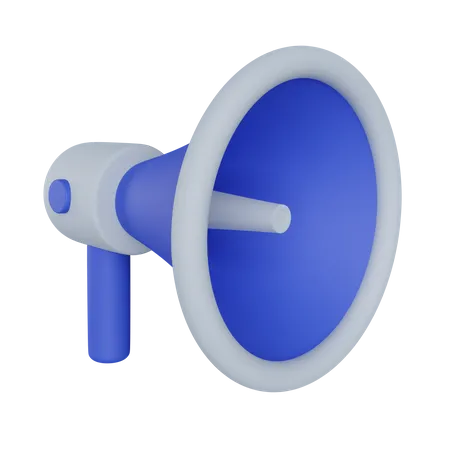 Megafone  3D Illustration