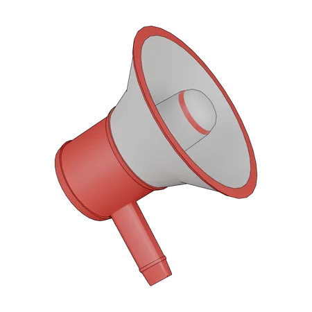 Megafone  3D Icon