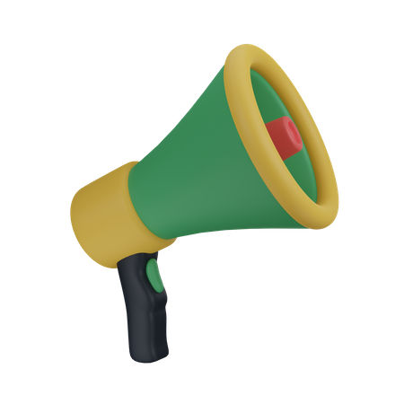 Megafone  3D Icon