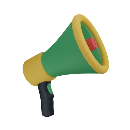 Megafone  3D Icon