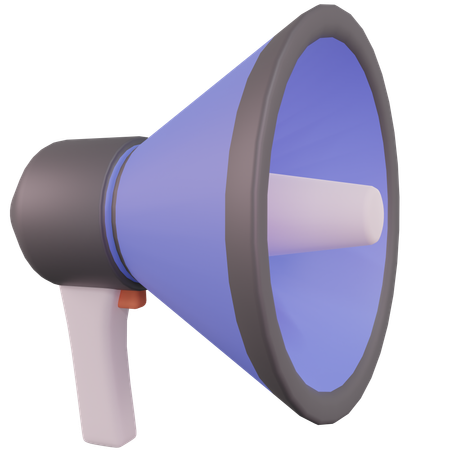 Megafone  3D Icon