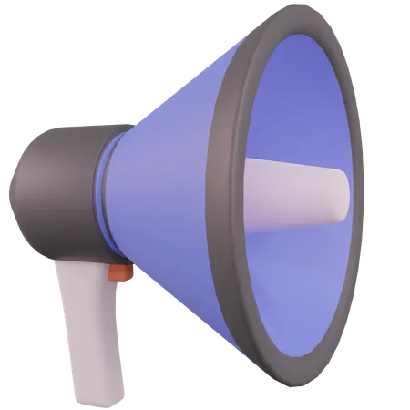 Megafone  3D Icon